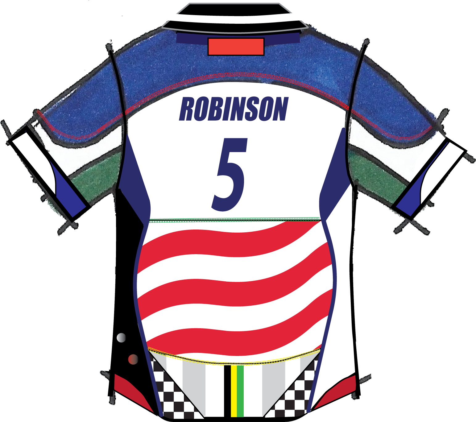 Jersey back — Antonee Robinson #5